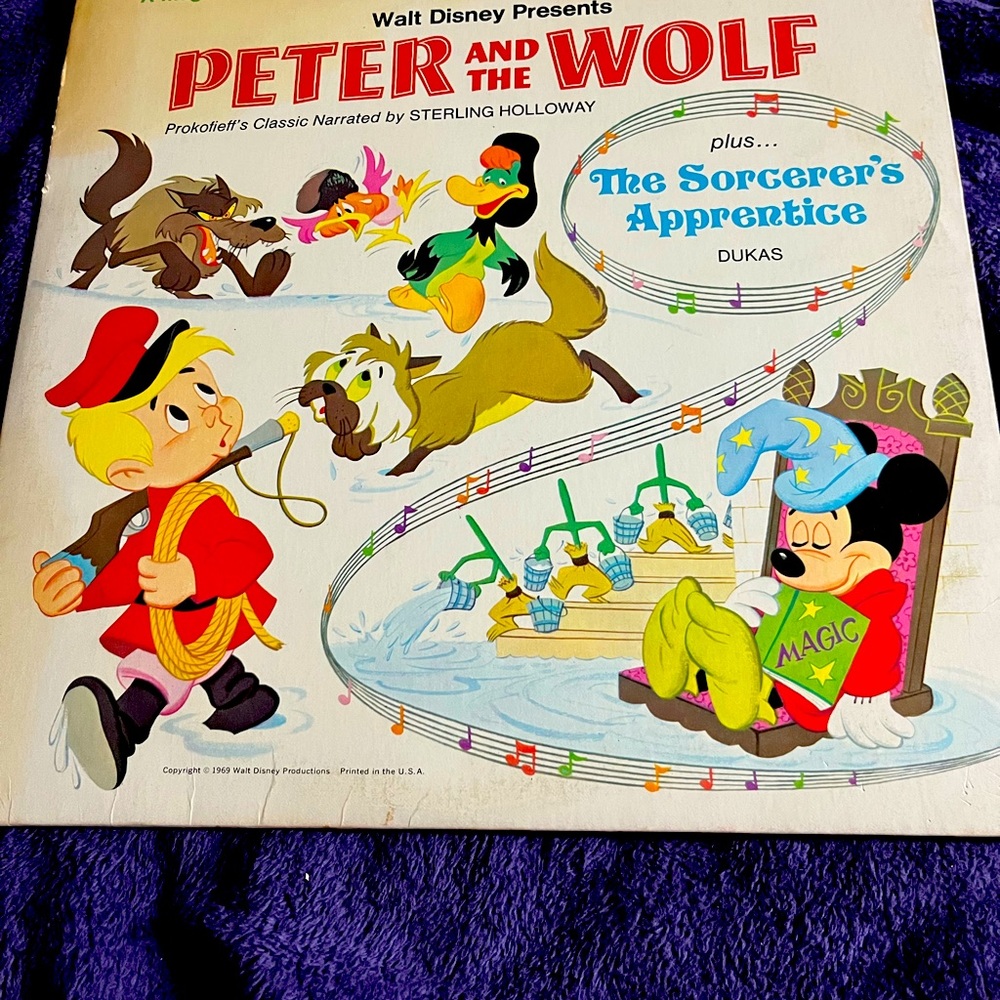 Disney story books with album